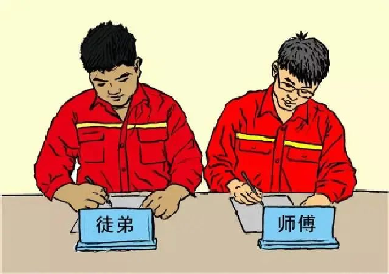 师带徒强本领 传帮带共成长——河南华体会线上平台(集团)官方网站“以师带徒”成效显著